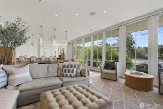 Built for both relaxation and gatherings, with sweeping water views and a whole-home Sonos sound system.