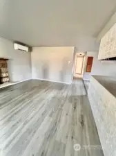 new flooring & baseboards