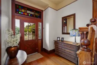 Another angle of the foyer