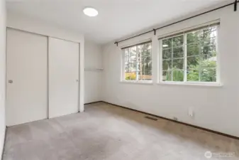 Second floor bedroom3 with large windows