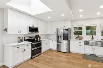 Kitchen with updates