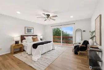 Primary Bed room, main level