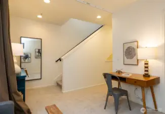 All new designer carpet on the 2nd & 3rd floors.