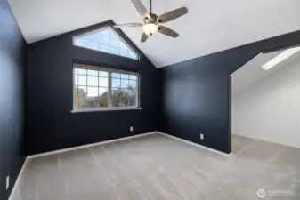 Bedroom #2 with walk-in closet and extra space