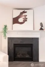 living room Fireplace