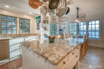 Kitchen with room for everyone