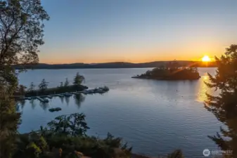 End of a beautiful day