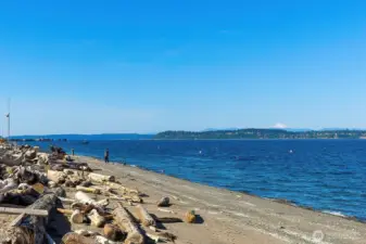 Walk along the beach in the morning and evening.