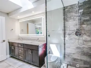 PRIMARY BATH FULLY REMODELED