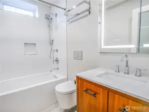 LOWER FLOOR FULL BATH - FULLY REMODELED