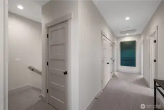 Upstairs hallway