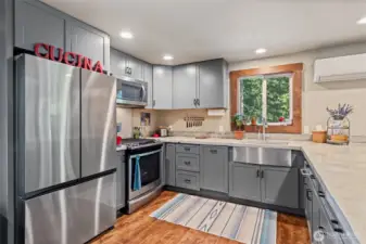 Stainless steel appliances