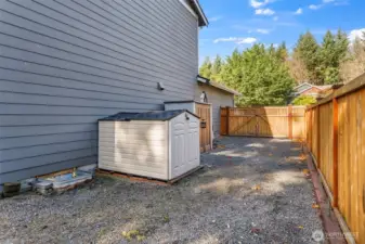 Room for parking on the side