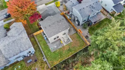 Backs up to greenbelt