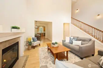 Flowing floor plan, great for entertaining