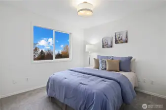 4th bedroom is on the east side