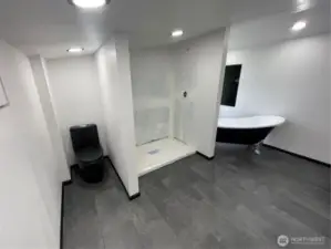 Shower completed by 3/19