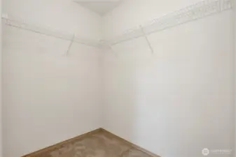 Primary Bedroom walk-in closet