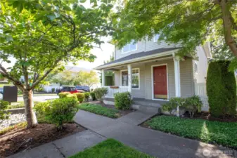 HOA maintained front landscaping
