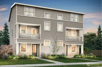 Example of the Benton floor plan to be located at 8748 151st Street E