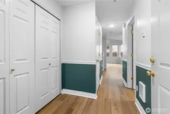 Fresh Interior Paint, Luxury Vinyl Flooring & Carpet!