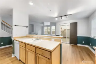 Open Concept Kitchen