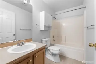 Full Upstairs Hall Bath