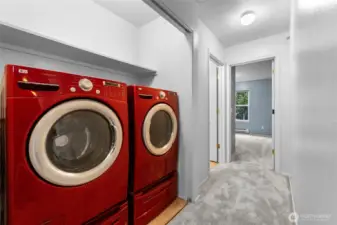 Front Loading Washer & Dryer Included