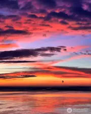 Beautiful sunset from home