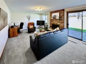 Another view...shows the access to the patio and backyard.