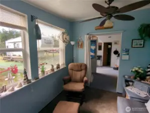 Roomy seating area for additional comfort