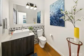 Half Bath main level