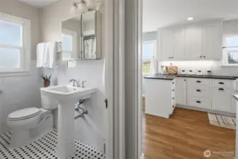 Bathroom on main floor