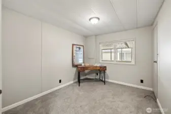 Second Bedroom Faces North Carport