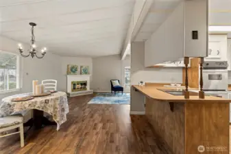 View From Hallway towards main living area