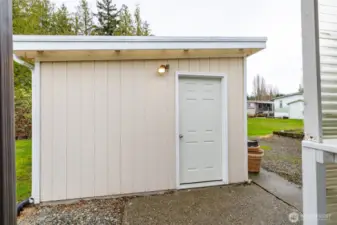 Exterior of Shed/Shop