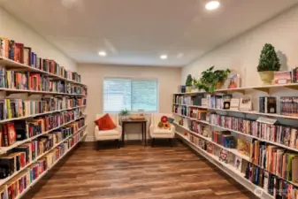 Library in Community Clubhouse