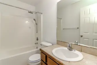 half bathroom on 2nd floor.