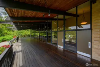 The Cove building which has special events throughout the year