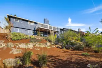 Lots of space to landscape your dream yard.