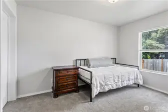 Bedroom 3 with walk-in closet as well