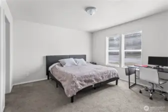 Huge Primary Bedroom, plenty of space for king size bed and other furniture