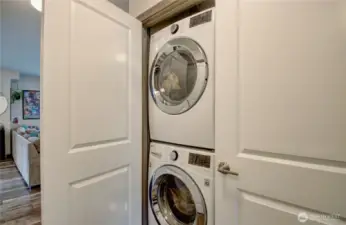 Washer and Dryer in the unit!