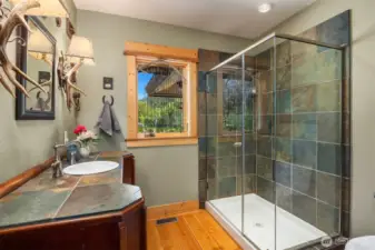 One of two Main Level bathrooms