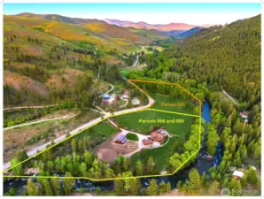 Extra acreage and additional riverfront Option is being offered as well