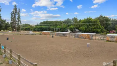 The arena is 110x200.