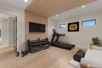Home gym, music room, art studio, etc