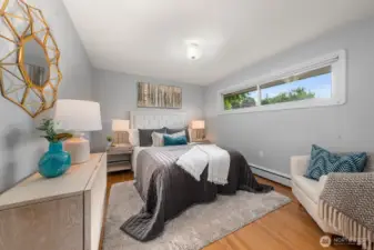 First bedroom on main floor