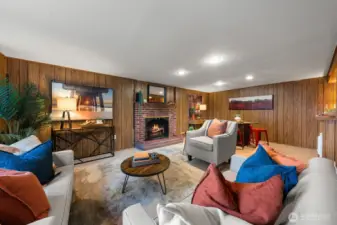 Family room downstairs