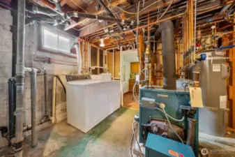 Washer & Dryer downstairs